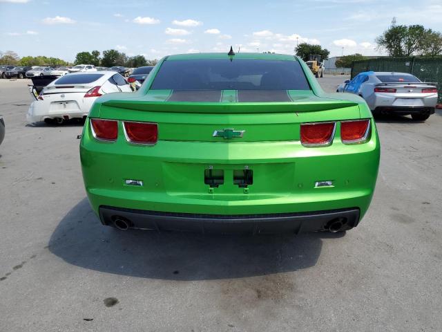 2G1FB1EV0A9224691 - 2010 CHEVROLET CAMARO LT GREEN photo 6