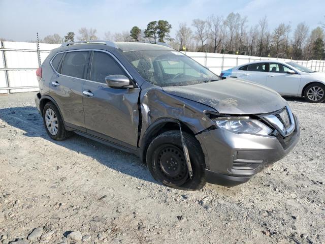 KNMAT2MT9HP593291 - 2017 NISSAN ROGUE S GRAY photo 4