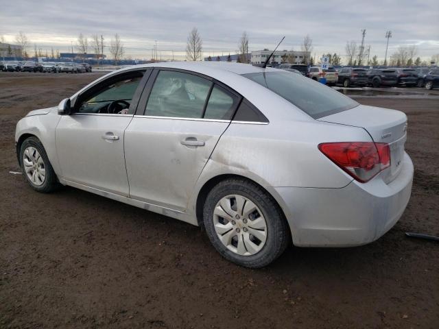 1G1PC5SB6E7452494 - 2014 CHEVROLET CRUZE LT SILVER photo 2