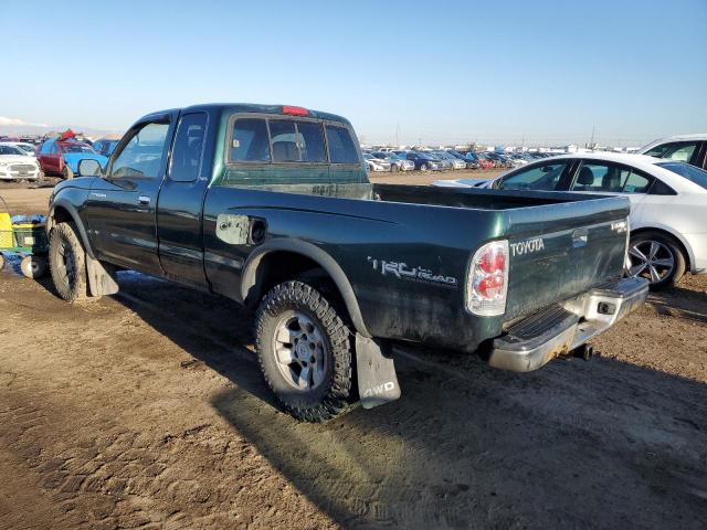 4TAWN72N6XZ503515 - 1999 TOYOTA TACOMA XTRACAB GREEN photo 2