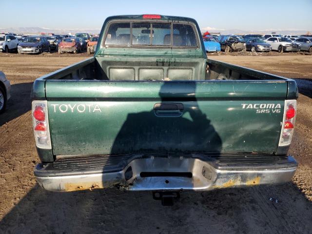 4TAWN72N6XZ503515 - 1999 TOYOTA TACOMA XTRACAB GREEN photo 6