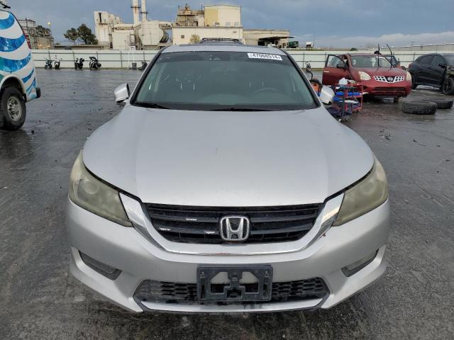 1HGCR3F89EA005248 - 2014 HONDA ACCORD EXL SILVER photo 5