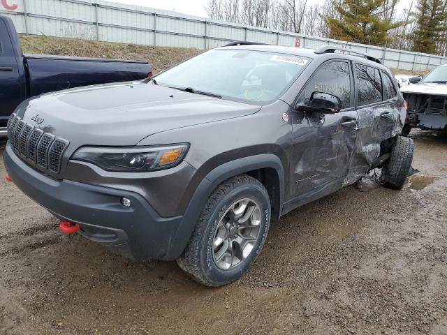 1C4PJMBX1KD186284 - 2019 JEEP CHEROKEE TRAILHAWK 灰色 照片 1