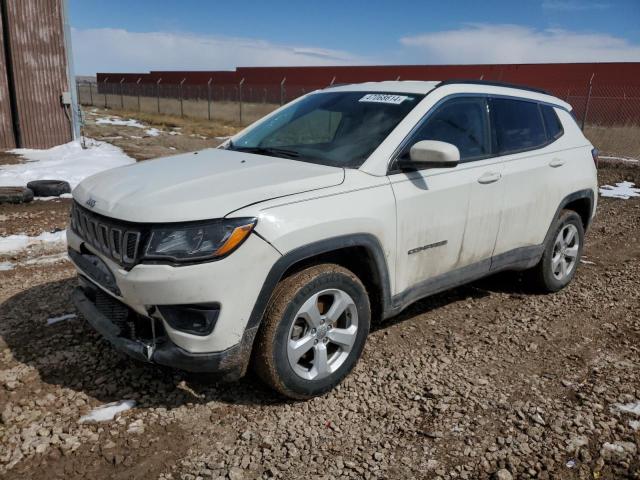 3C4NJDBB8MT551018 - 2021 JEEP COMPASS LATITUDE WHITE photo 1