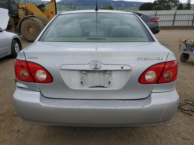 1NXBR30E36Z585312 - 2006 TOYOTA COROLLA CE GRAY photo 6