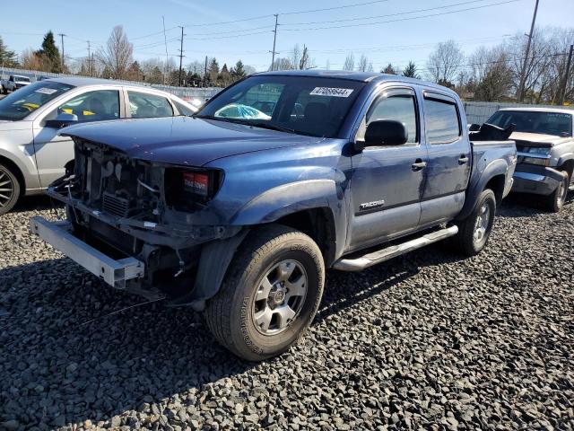 5TEJU62N55Z088703 - 2005 TOYOTA TACOMA DOUBLE CAB PRERUNNER BLUE photo 1