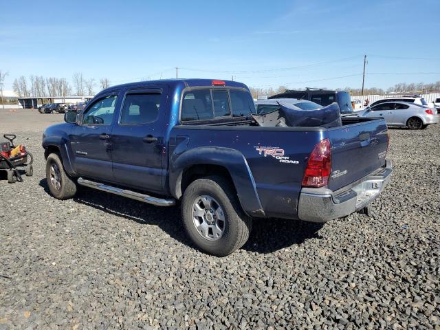 5TEJU62N55Z088703 - 2005 TOYOTA TACOMA DOUBLE CAB PRERUNNER BLUE photo 2