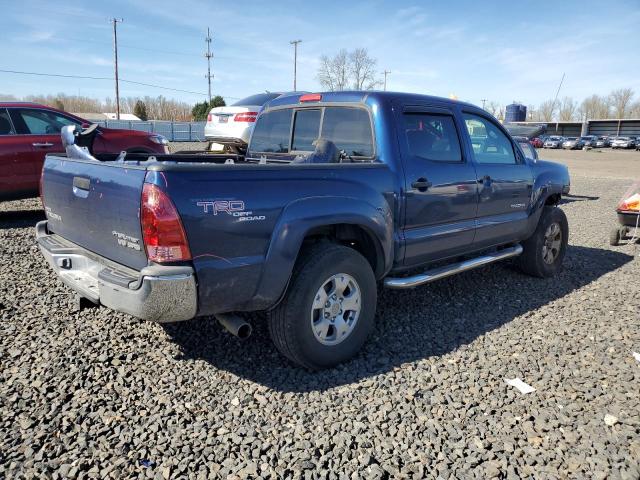 5TEJU62N55Z088703 - 2005 TOYOTA TACOMA DOUBLE CAB PRERUNNER BLUE photo 3