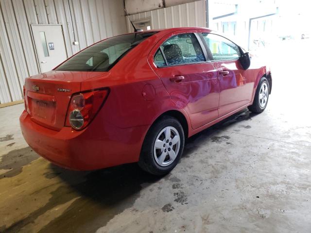1G1JA5SH7E4239345 - 2014 CHEVROLET SONIC LS 红色 照片 3
