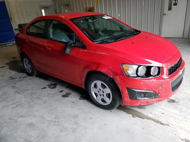 1G1JA5SH7E4239345 - 2014 CHEVROLET SONIC LS 红色 照片 4
