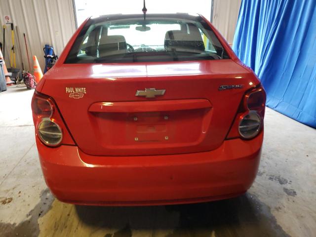 1G1JA5SH7E4239345 - 2014 CHEVROLET SONIC LS 红色 照片 6