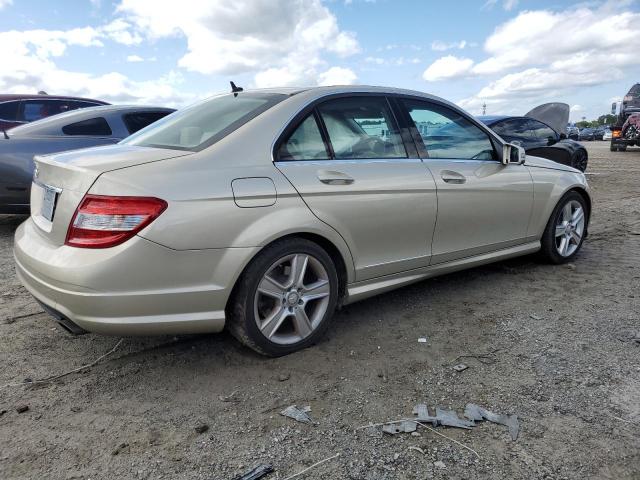 WDDGF5EB3AF453358 - 2010 MERCEDES-BENZ C 300 BEIGE photo 3