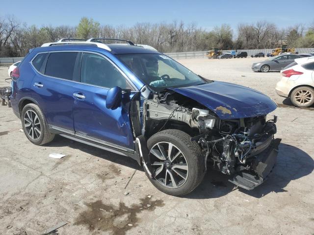 5N1AT2MTXKC722326 - 2019 NISSAN ROGUE S BLUE photo 4