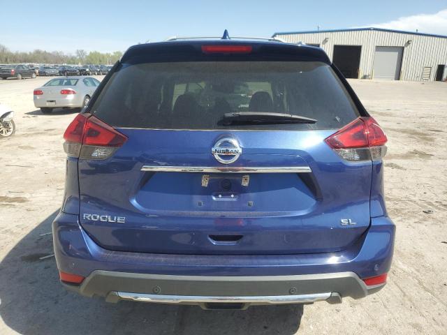 5N1AT2MTXKC722326 - 2019 NISSAN ROGUE S BLUE photo 6