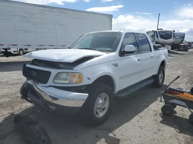 1FTRW08L51KC05999 - 2001 FORD F150 SUPERCREW WHITE photo 1