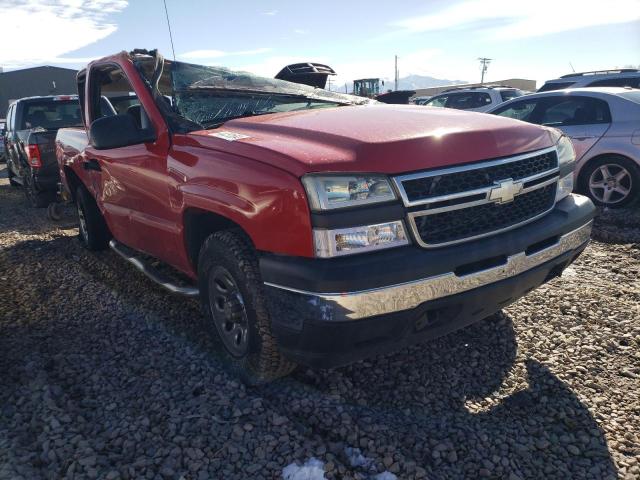 1GCEK19V67Z112070 - 2007 CHEVROLET SILVERADO K1500 CLASSIC RED photo 4