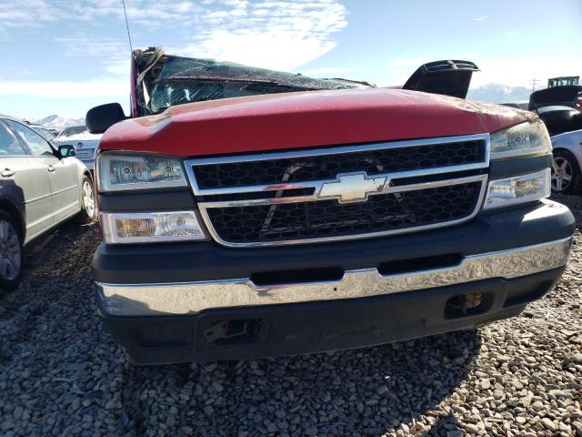 1GCEK19V67Z112070 - 2007 CHEVROLET SILVERADO K1500 CLASSIC RED photo 5