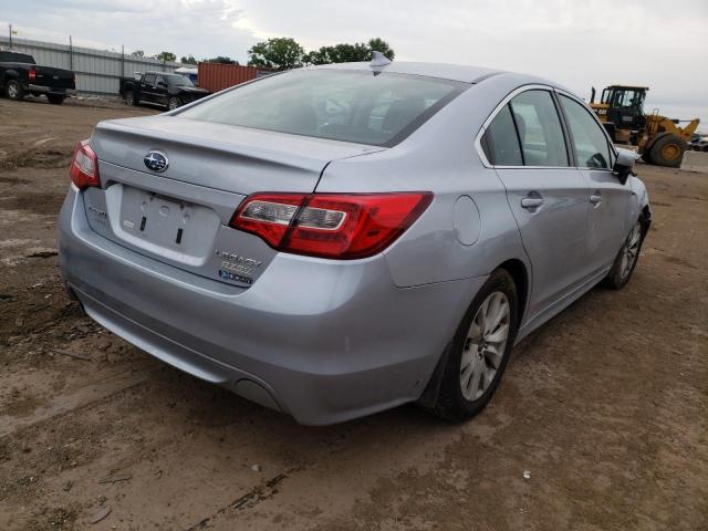 4S3BNAC66H3035572 - 2017 SUBARU LEGACY 2.5 SILVER photo 4