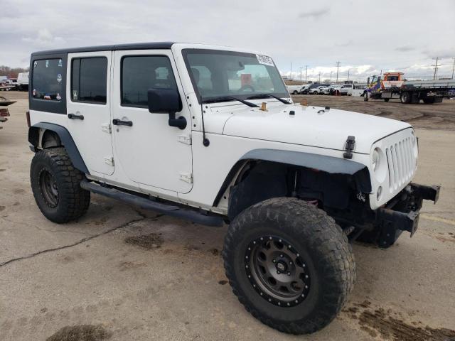 1C4BJWDG3FL508535 - 2015 JEEP WRANGLER U SPORT WHITE photo 4