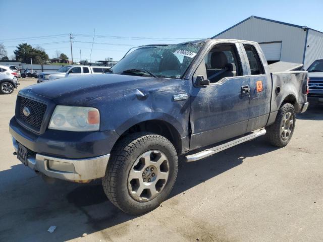 1FTPX14584KC44608 - 2004 FORD F150 BLUE photo 1