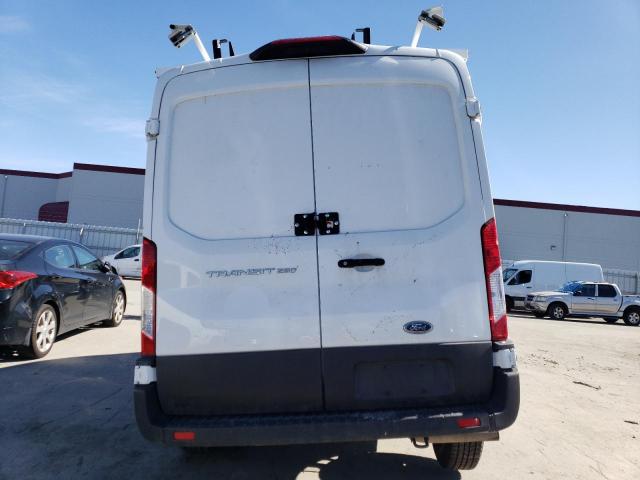 1FTBR1C82MKA90784 - 2021 FORD TRANSIT T-250 WHITE photo 6