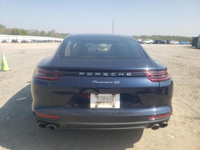 WP0AB2A70HL122275 - 2017 PORSCHE PANAMERA 4S BLUE photo 6