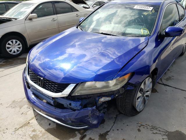 1HGCT1B37DA019079 - 2013 HONDA ACCORD LX-S BLUE photo 9