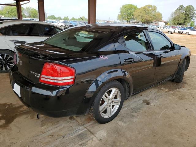 1B3LC56B79N535130 - 2009 DODGE AVENGER SXT BLACK photo 3