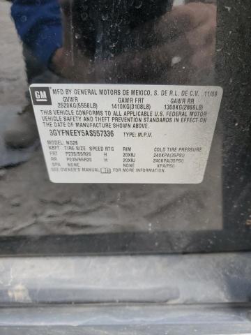 3GYFNEEY5AS557336 - 2010 CADILLAC SRX PERFORMANCE COLLECTION Noir photo 13