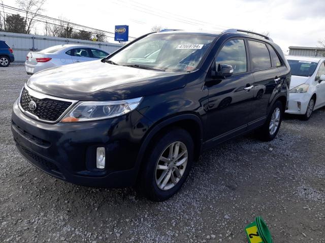 5XYKT4A61FG625231 - 2015 KIA SORENTO LX BLACK photo 1