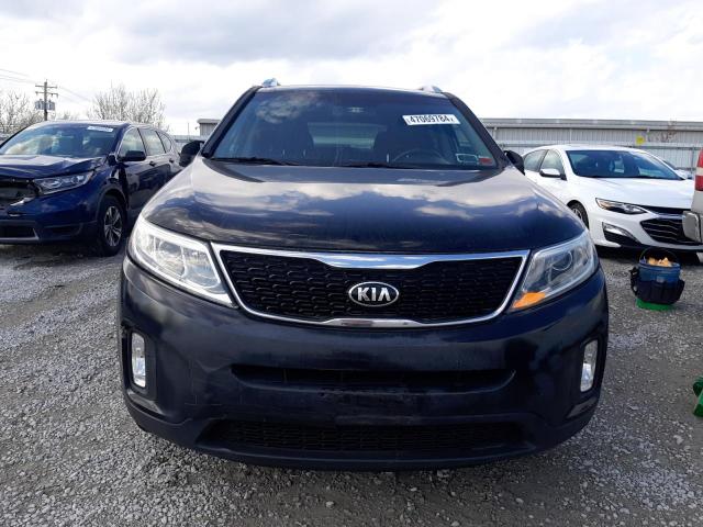 5XYKT4A61FG625231 - 2015 KIA SORENTO LX BLACK photo 5