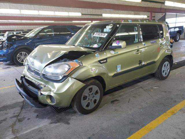 KNDJT2A59C7471903 - 2012 KIA SOUL GREEN photo 1