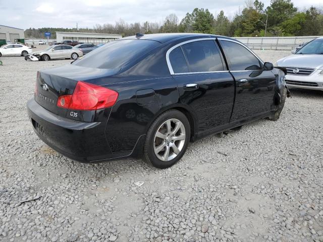 JNKCV51E66M506714 - 2006 INFINITI G35 BLACK photo 3