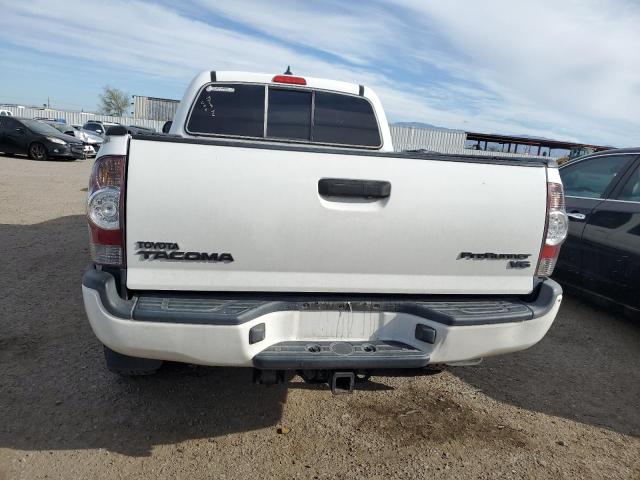 3TMKU4HN9EM039985 - 2014 TOYOTA TACOMA DOUBLE CAB PRERUNNER LONG BED WHITE photo 6