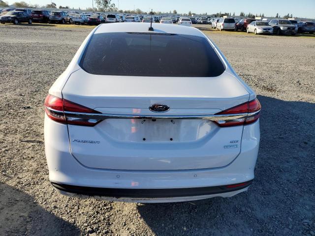 3FA6P0HD9HR326880 - 2017 FORD FUSION SE WHITE photo 6