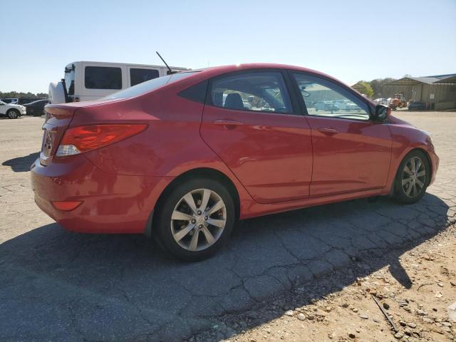 KMHCU4AE9DU334900 - 2013 HYUNDAI ACCENT GLS RED photo 3