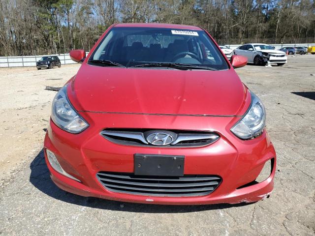 KMHCU4AE9DU334900 - 2013 HYUNDAI ACCENT GLS RED photo 5