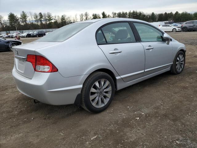 19XFA1F8XBE023886 - 2011 HONDA CIVIC EX SILVER photo 3