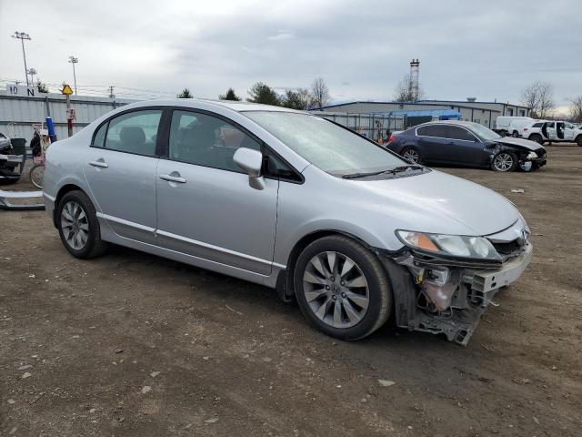 19XFA1F8XBE023886 - 2011 HONDA CIVIC EX SILVER photo 4