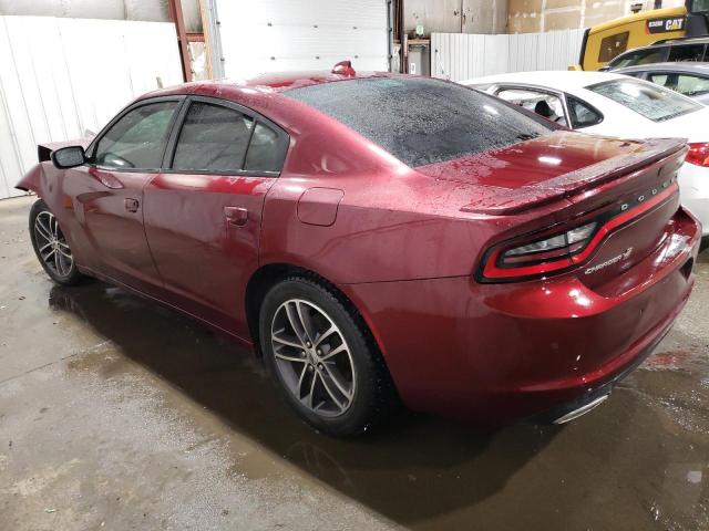 2C3CDXJG5KH611814 - 2019 DODGE CHARGER SXT BURGUNDY photo 2