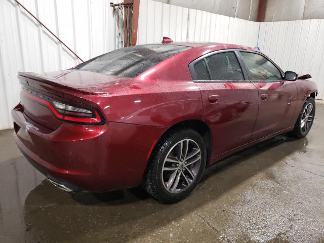 2C3CDXJG5KH611814 - 2019 DODGE CHARGER SXT BURGUNDY photo 3