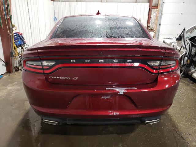 2C3CDXJG5KH611814 - 2019 DODGE CHARGER SXT BURGUNDY photo 6