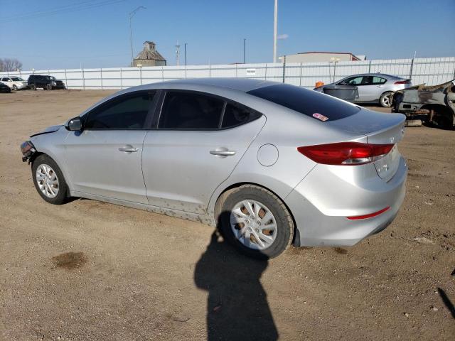 5NPD74LF1JH315527 - 2018 HYUNDAI ELANTRA SE SILVER photo 2