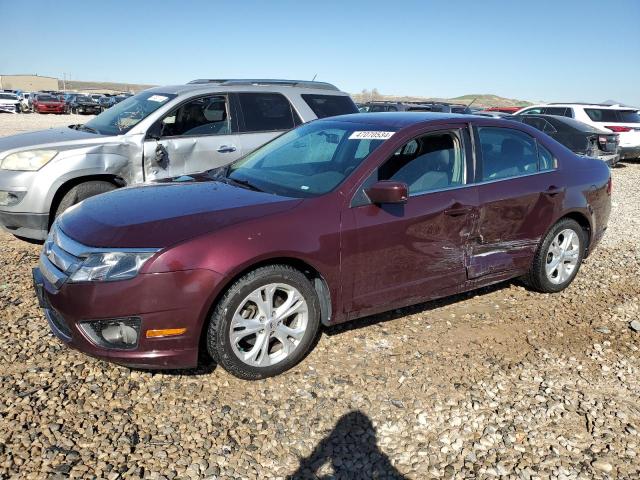 3FAHP0HA8CR296147 - 2012 FORD FUSION SE BURGUNDY photo 1