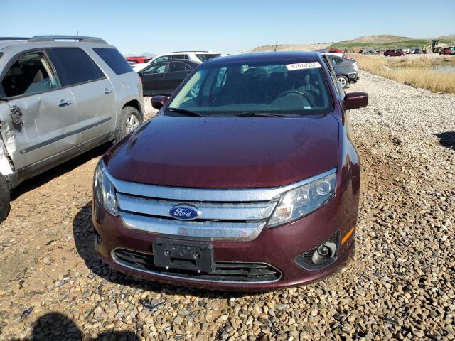 3FAHP0HA8CR296147 - 2012 FORD FUSION SE BURGUNDY photo 5