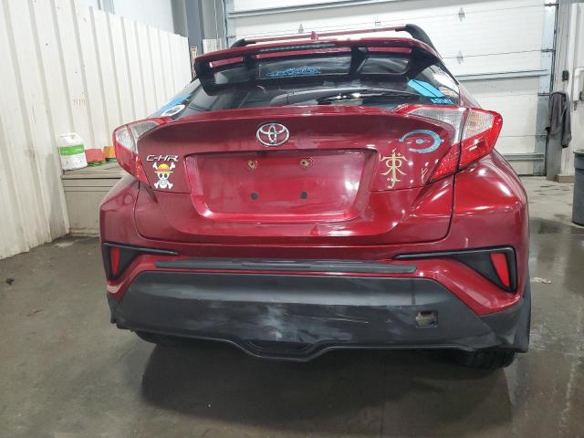 NMTKHMBX8JR023333 - 2018 TOYOTA C-HR XLE RED photo 6