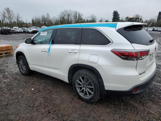 5TDJKRFH9GS346619 - 2016 TOYOTA HIGHLANDER XLE 白色 照片 2
