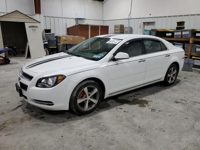1G1ZC5E0XCF107491 - 2012 CHEVROLET MALIBU 1LT WHITE photo 1