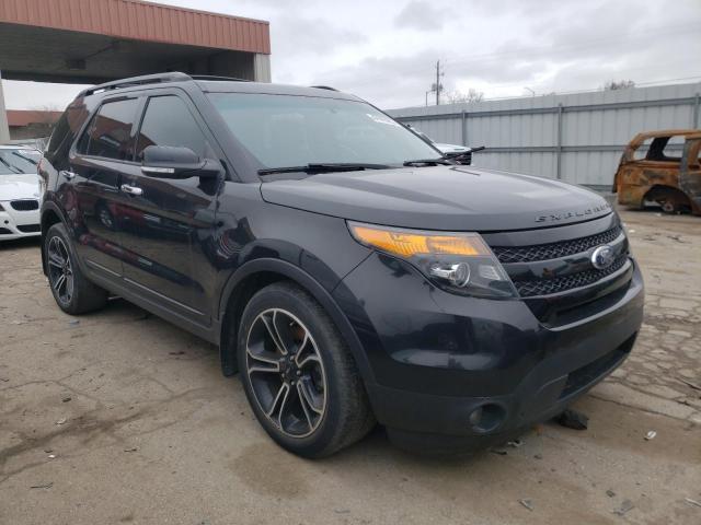 1FM5K8GT3EGB89185 - 2014 FORD EXPLORER SPORT BLACK photo 4