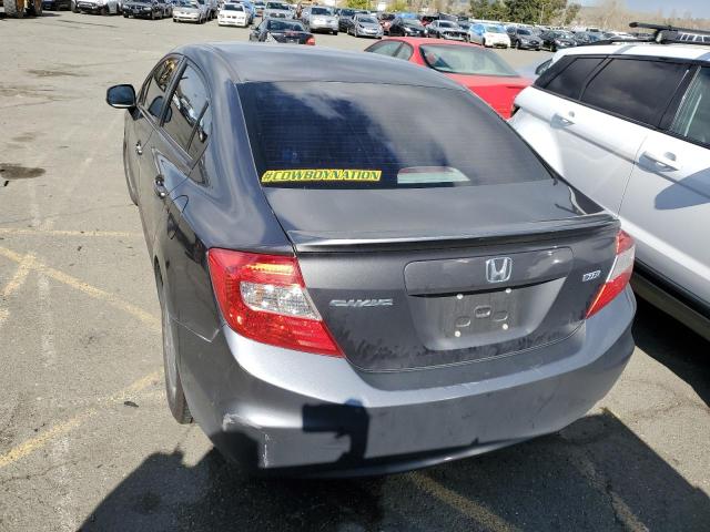 2HGFB2F69CH556272 - 2012 HONDA CIVIC HF CHARCOAL photo 6